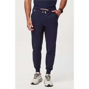 FIGS Tansen Jogger Navy Blue Scrub Pants Mens XS-S Nurse Doctor Surgical